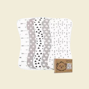 KeaBabies Organic Burp Cloths