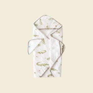 Little Unicorn Cotton Hooded Towel and Washcloth