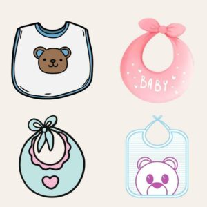 How do you make a muslin bib?