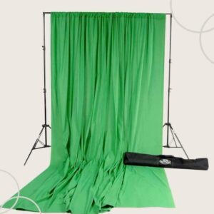 Green Muslin for green screen and green backdrop