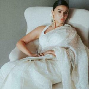 Designer jamdani saree