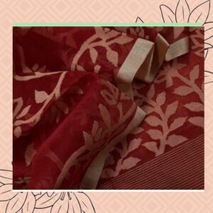 Traits of Dhakai Muslin Jamdani Saree