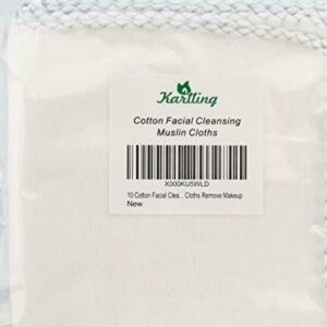 Karlling 10 Cotton Facial Cleansing Muslin facial towel