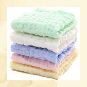 MUKIN Baby Muslin Washcloths