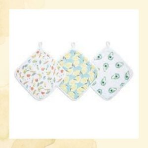 aden + anais 3 Pack Muslin Washcloths
