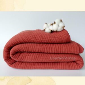 LinenWorld Muslin Cotton Blanket