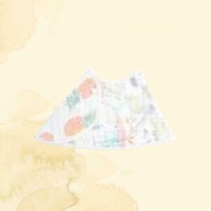 Tropicalia ESSENTIALS COTTON MUSLIN BURPY BIB