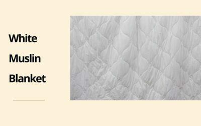 Wonderful White Muslin Blanket to buy in