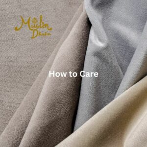 How to care? Velour Fabric