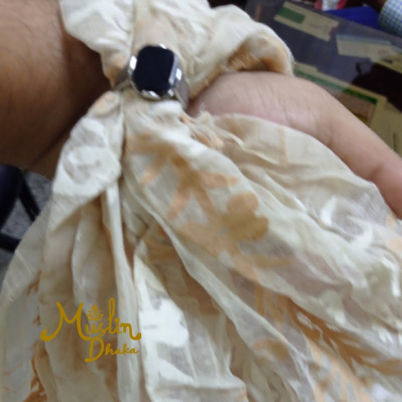 Dhaka Muslin Goes through the ring