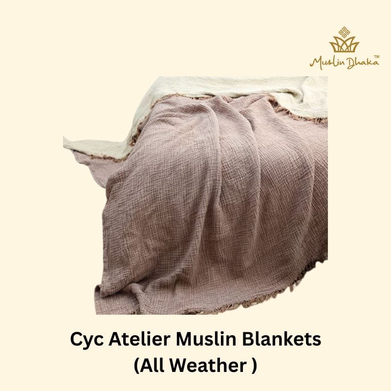 CycAtelier Muslin Blanket for all weather