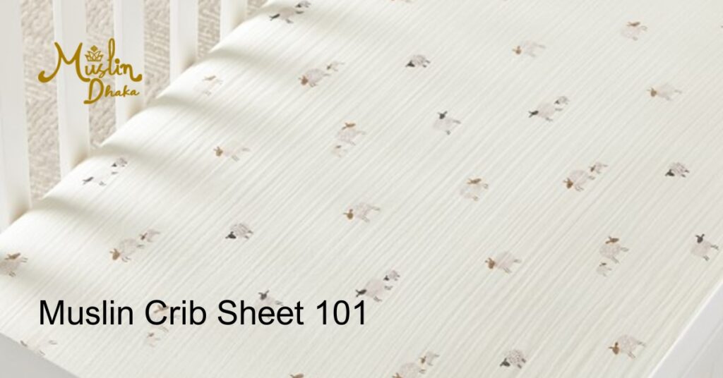 Muslin Crib sheet 101
