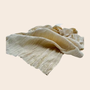 Anatolian textures silk muslin blend fabric