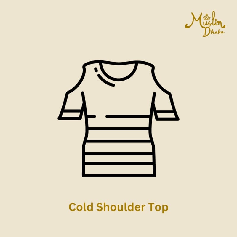 Cold shoulder top