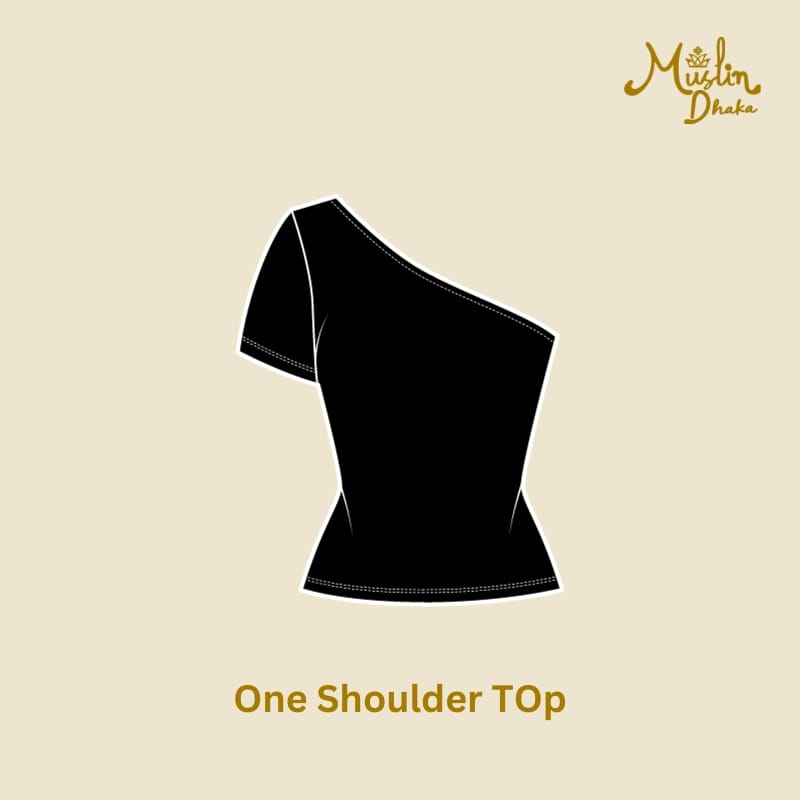 one shoulder top