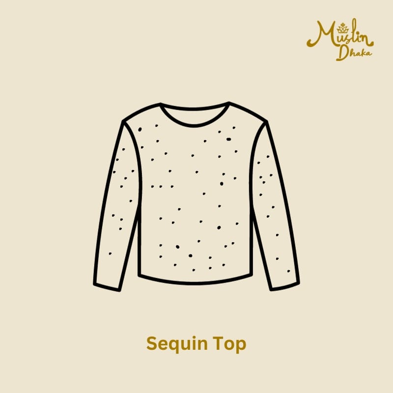 sequin top