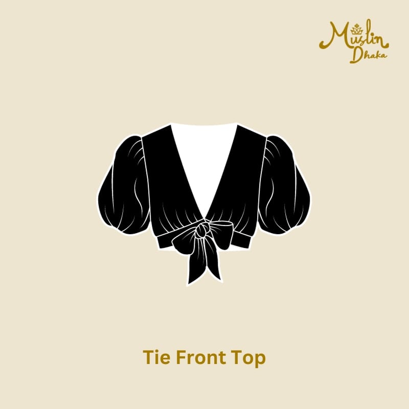 tie front top