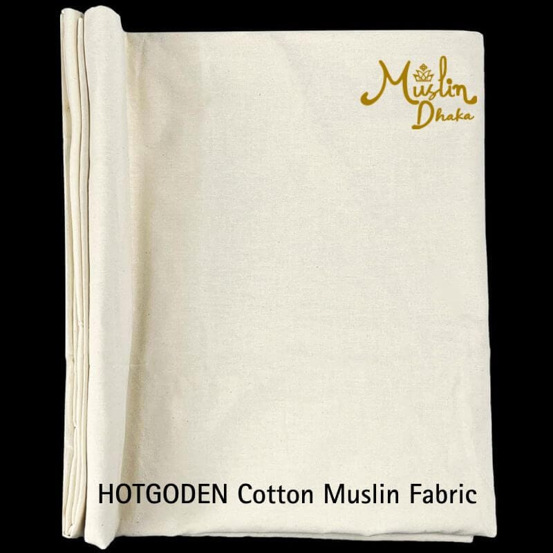 HOTGODEN Cotton Muslin Fabric 