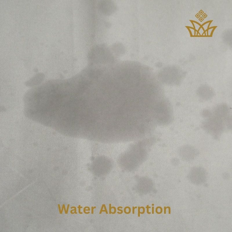 Water absorption