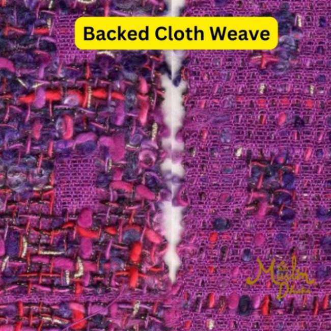 Backed Cloth Weave
