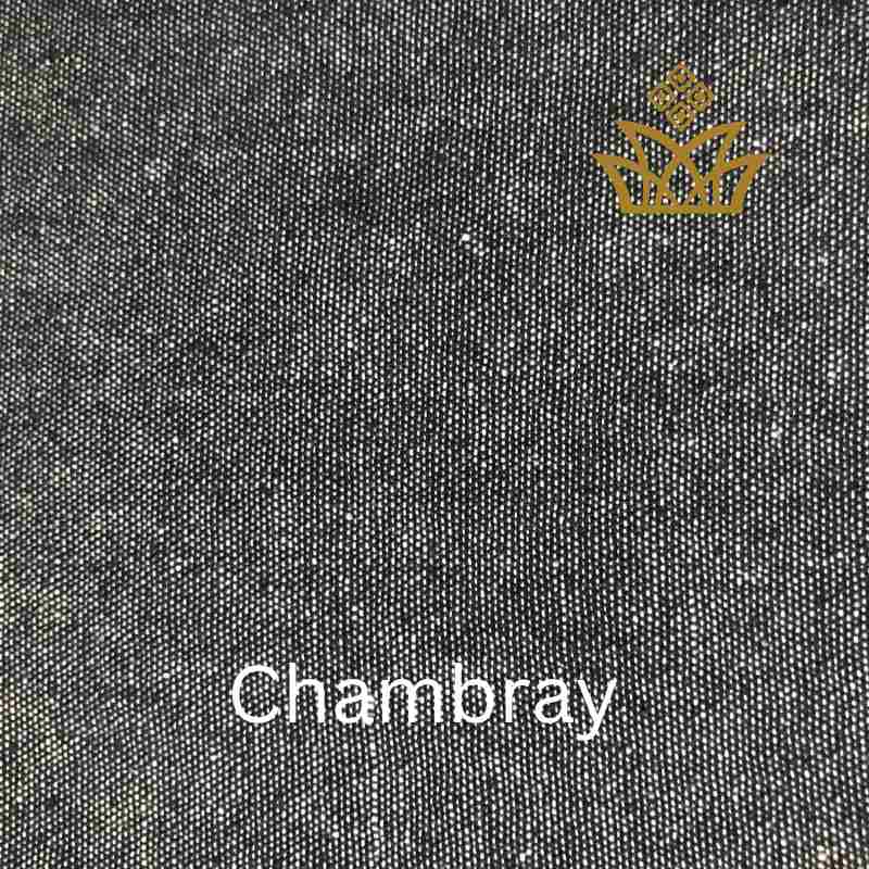 Cotton chambray fabric 