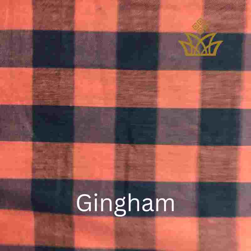 Gingham fabric