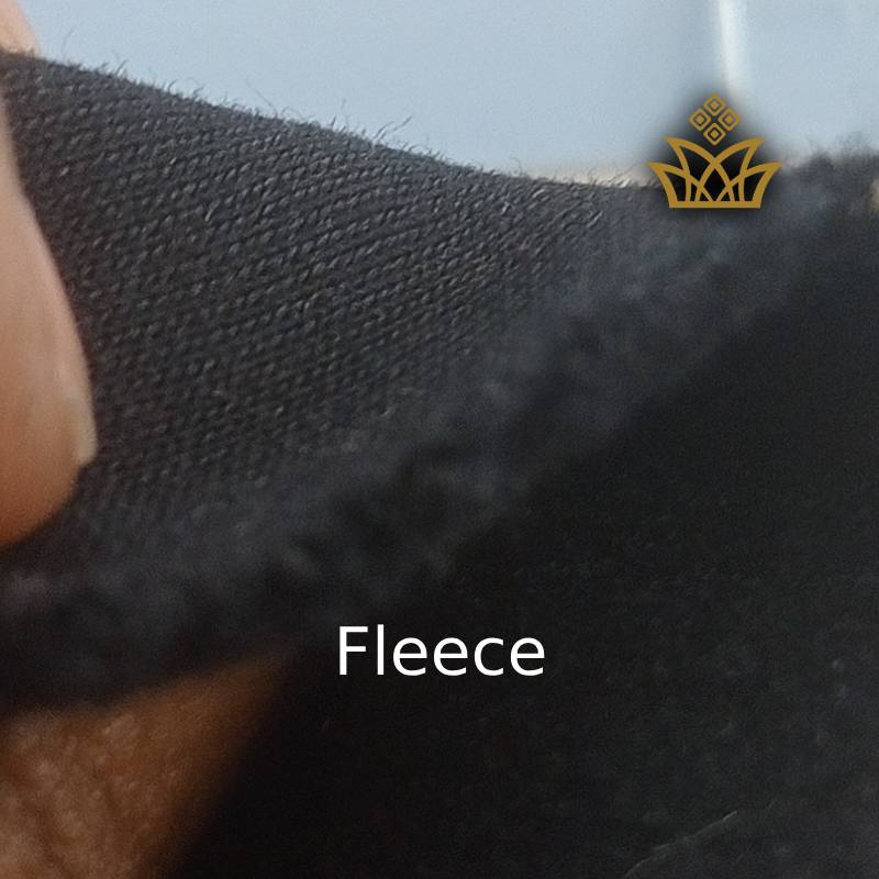 Cotton fleece fabric