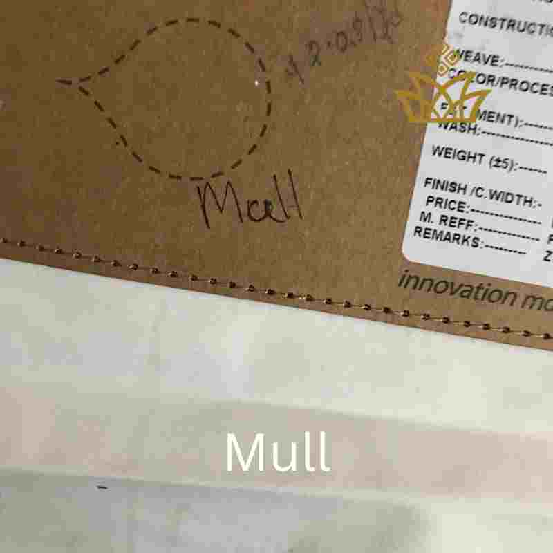 Mull fabric