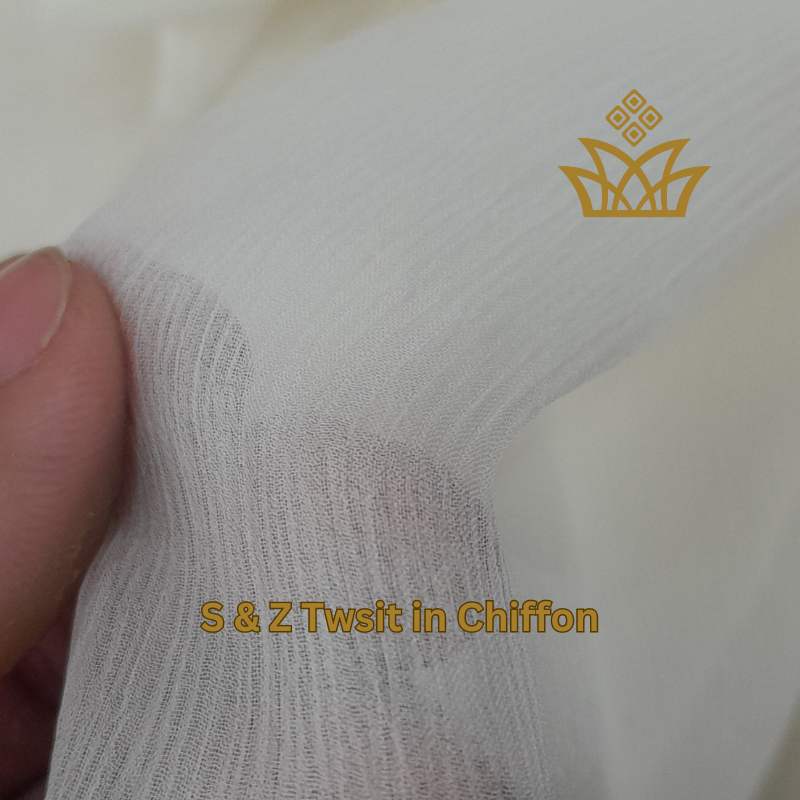 Chiffon yarn twist