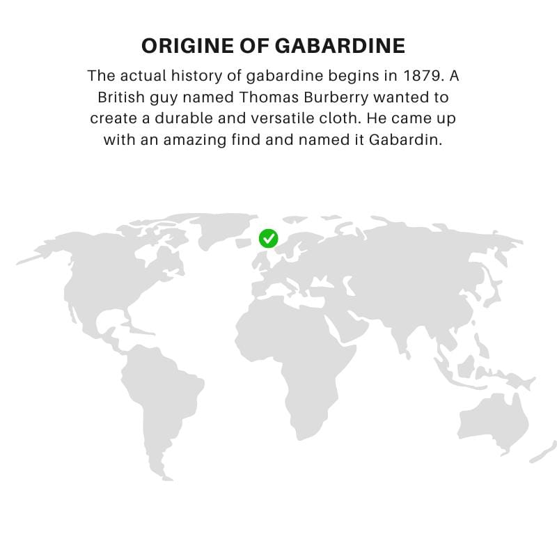 Prime exporter of gabardine Fabric