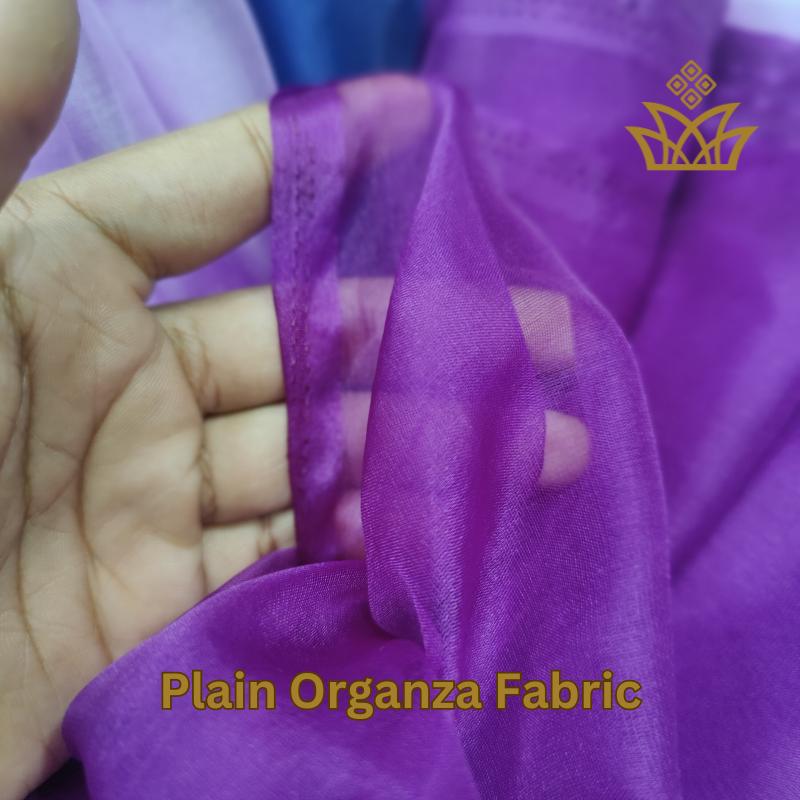 Plain Organza Fabric