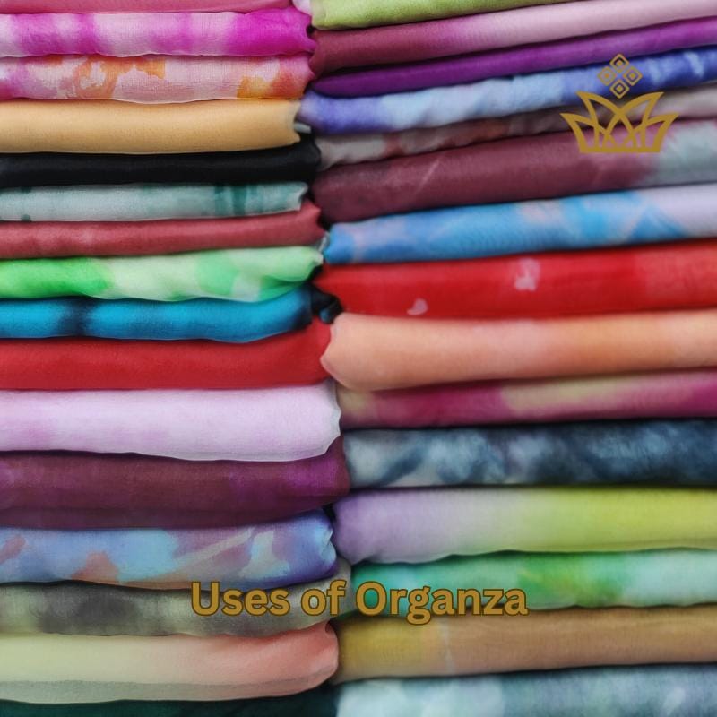 Uses of Organza fabric