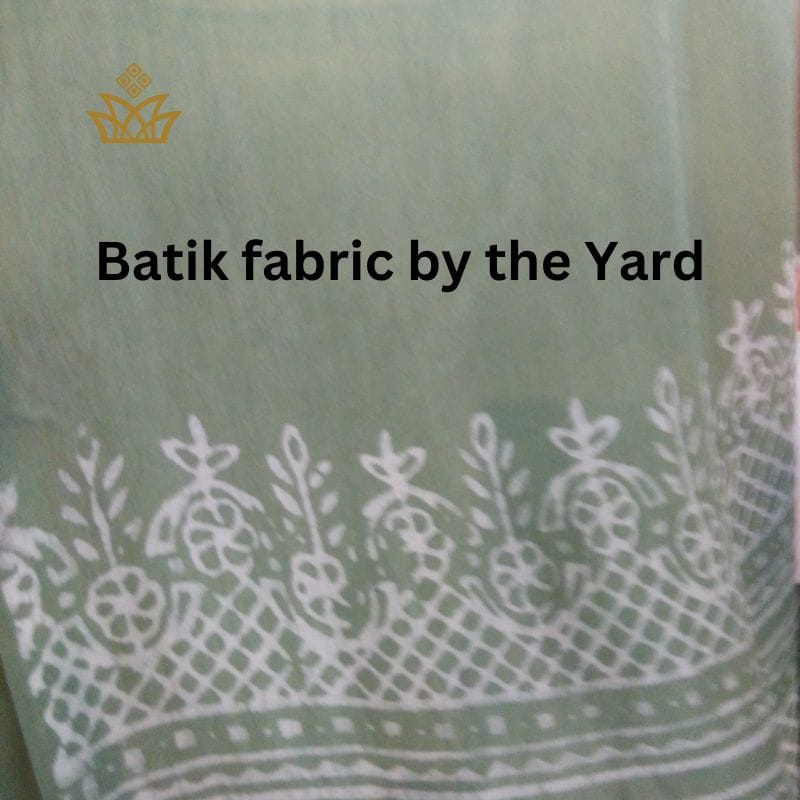 Batik fabric by the yard