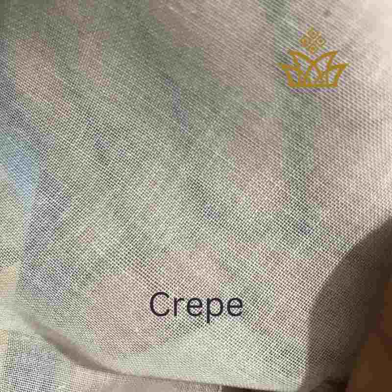 types of crepe fabric