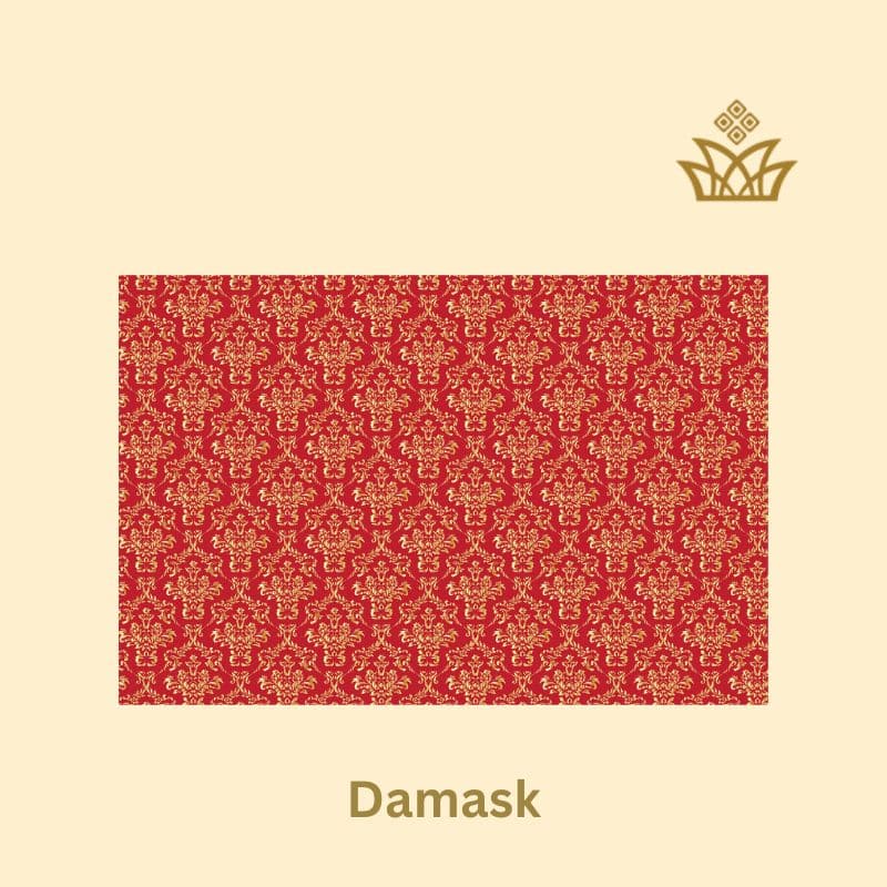 Damask fabric