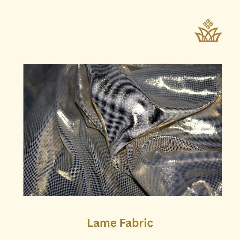 silver lame fabric