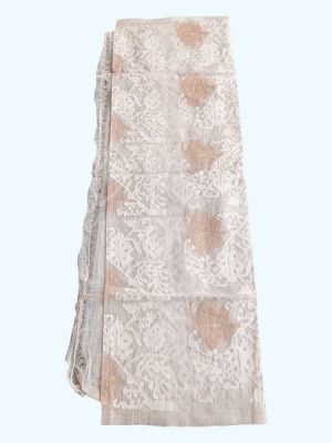 Dacca Muslin Scarf Natural Cotton