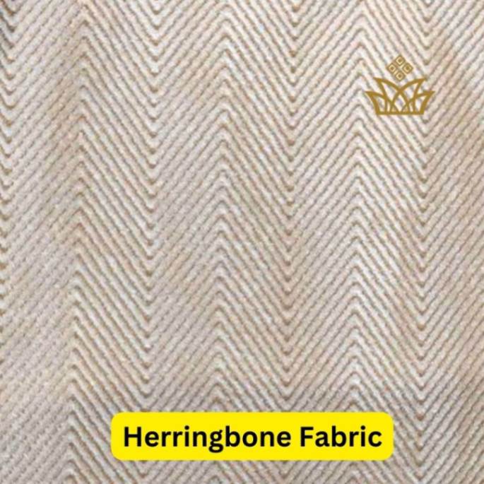 Uses of herringbone fabric