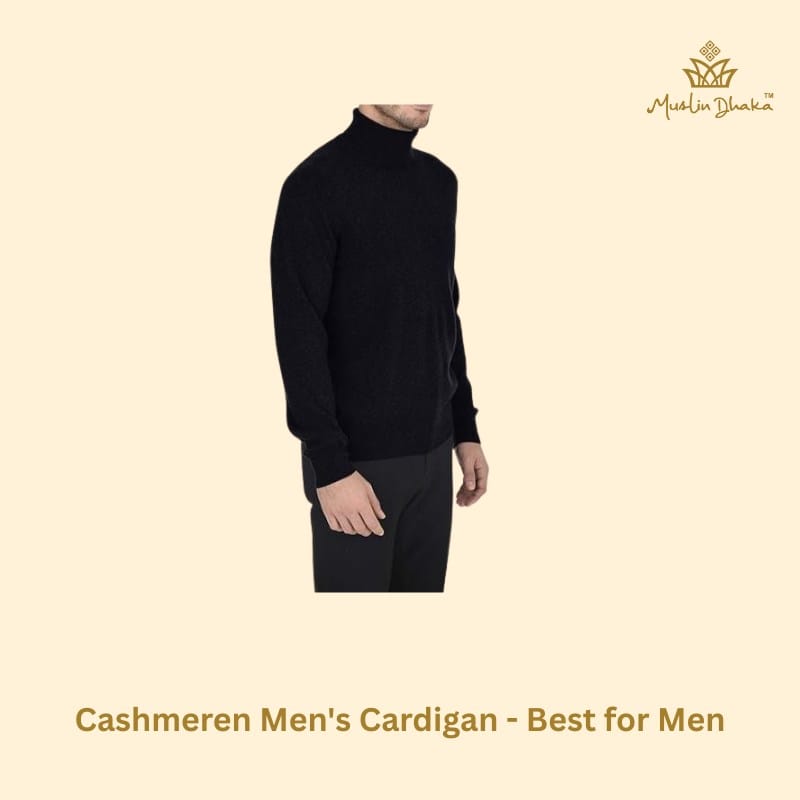 Cashmeren Men's Cashmere Cardigan - Best for Men