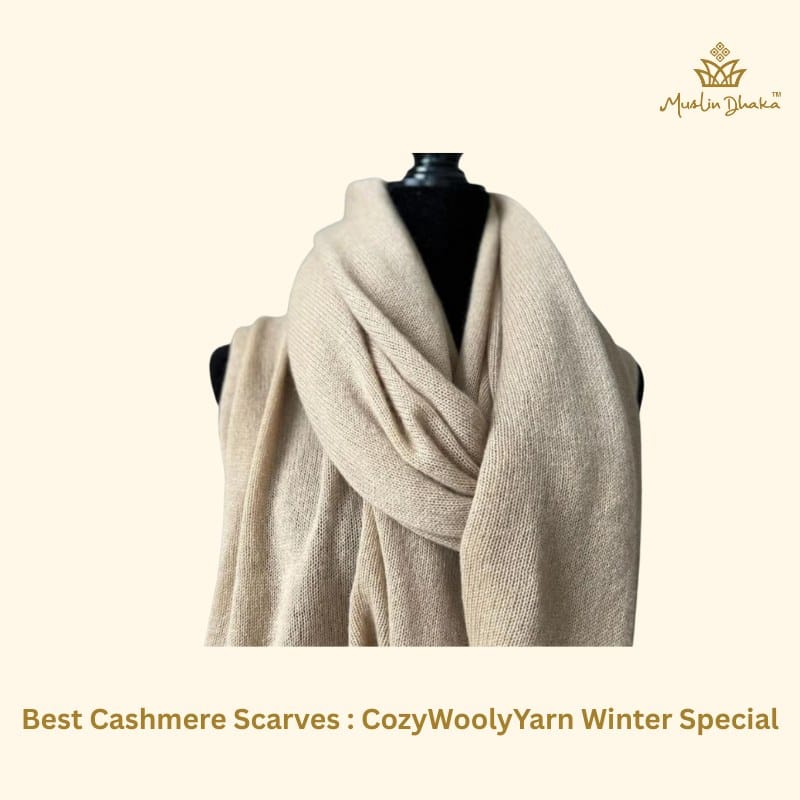 CozyWoolyYarn best cashmere scarf for winter