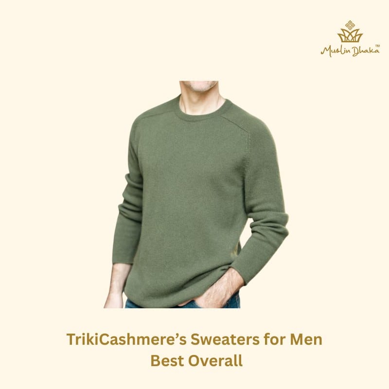 TrikiCashmere Sweaters for Men Best Overall