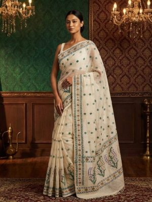 Modern Dhaka Muslin Saree