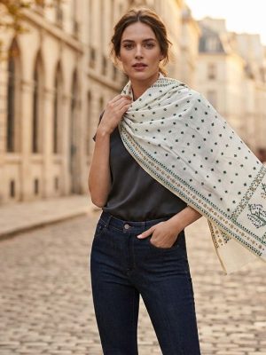 Royal Dhaka Muslin Scarf