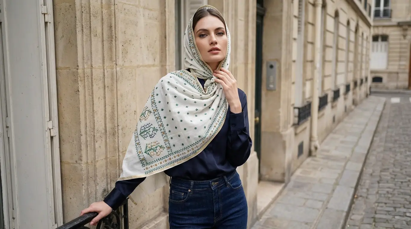 Scarf Muslin dhaka 1